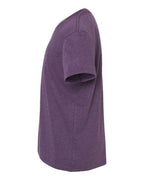 BELLA + CANVAS 3001YCVC - Youth CVC Jersey Tee - Heather Team Purple