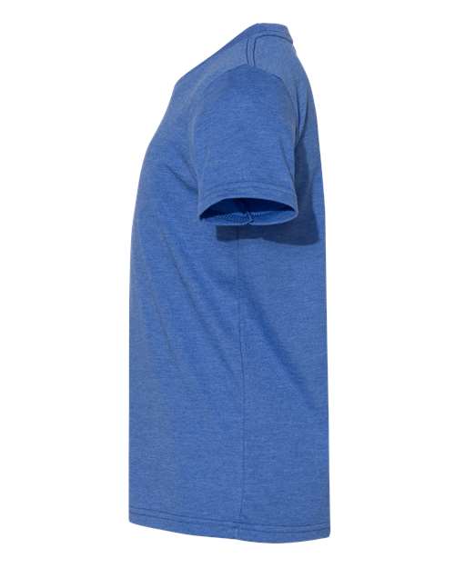 BELLA + CANVAS 3001YCVC - Youth CVC Jersey Tee - Heather True Royal