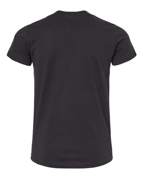 BELLA + CANVAS 3001YCVC - Youth CVC Jersey Tee - Solid Black Blend