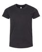 BELLA + CANVAS 3001YCVC - Youth CVC Jersey Tee - Solid Black Blend
