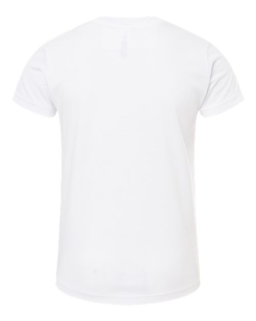 BELLA + CANVAS 3001YCVC - Youth CVC Jersey Tee - Solid White Blend
