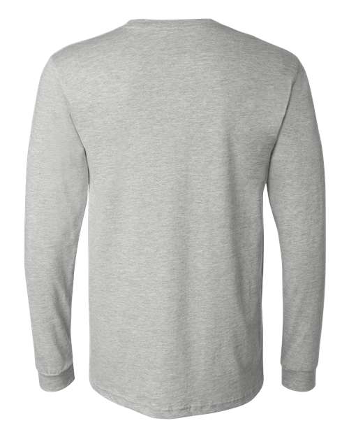 BELLA + CANVAS 3501CVC - Heather CVC Long Sleeve Tee - Athletic Heather