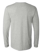 BELLA + CANVAS 3501CVC - Heather CVC Long Sleeve Tee - Athletic Heather