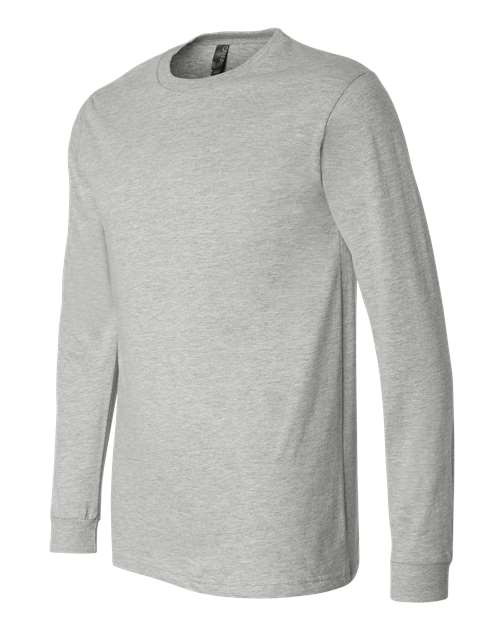 BELLA + CANVAS 3501CVC - Heather CVC Long Sleeve Tee - Athletic Heather
