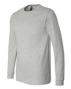 BELLA + CANVAS 3501CVC - Heather CVC Long Sleeve Tee - Athletic Heather
