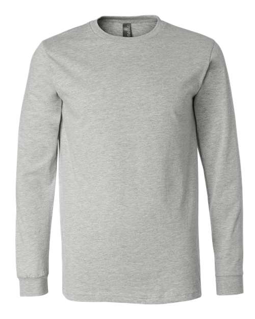 BELLA + CANVAS 3501CVC - Heather CVC Long Sleeve Tee - Athletic Heather