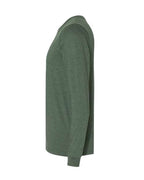 BELLA + CANVAS 3501CVC - Heather CVC Long Sleeve Tee - Heather Forest