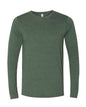 BELLA + CANVAS 3501CVC - Heather CVC Long Sleeve Tee - Heather Forest