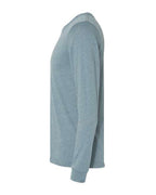 BELLA + CANVAS 3501CVC - Heather CVC Long Sleeve Tee - Heather Slate