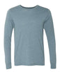 BELLA + CANVAS 3501CVC - Heather CVC Long Sleeve Tee - Heather Slate
