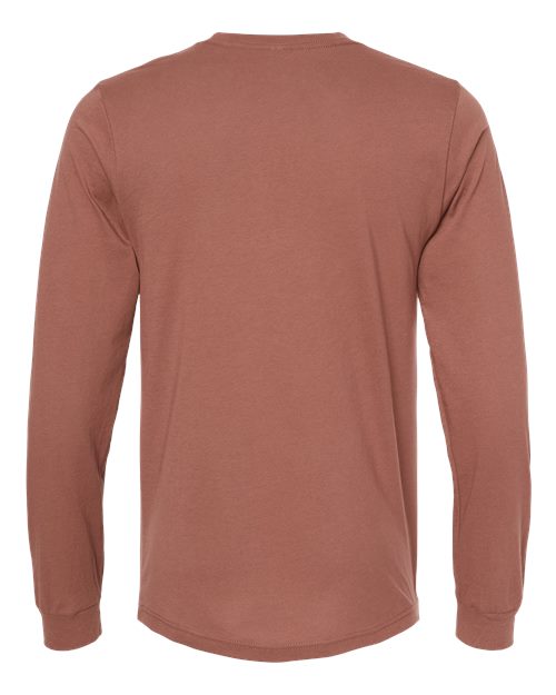 BELLA + CANVAS 3501 - Unisex Jersey Long Sleeve Tee - Chestnut