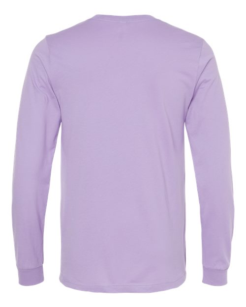 BELLA + CANVAS 3501 - Unisex Jersey Long Sleeve Tee - Dark Lavender