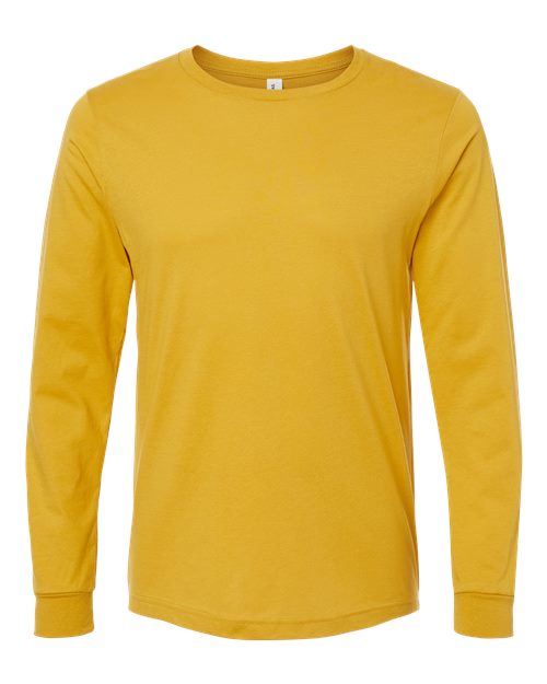 BELLA + CANVAS 3501 - Unisex Jersey Long Sleeve Tee - Mustard