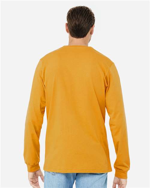 BELLA + CANVAS 3501 - Unisex Jersey Long Sleeve Tee - Mustard