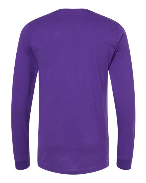 BELLA + CANVAS 3501 - Unisex Jersey Long Sleeve Tee - Team Purple
