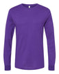 BELLA + CANVAS 3501 - Unisex Jersey Long Sleeve Tee - Team Purple