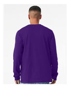 BELLA + CANVAS 3501 - Unisex Jersey Long Sleeve Tee - Team Purple