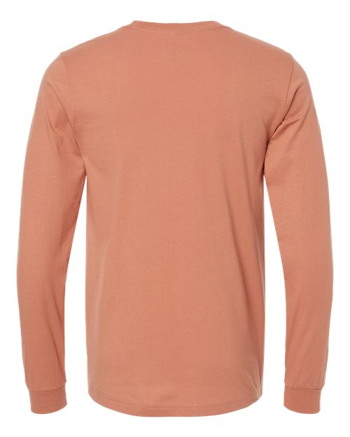 BELLA + CANVAS 3501 - Unisex Jersey Long Sleeve Tee - Terracotta