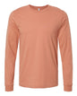 BELLA + CANVAS 3501 - Unisex Jersey Long Sleeve Tee - Terracotta