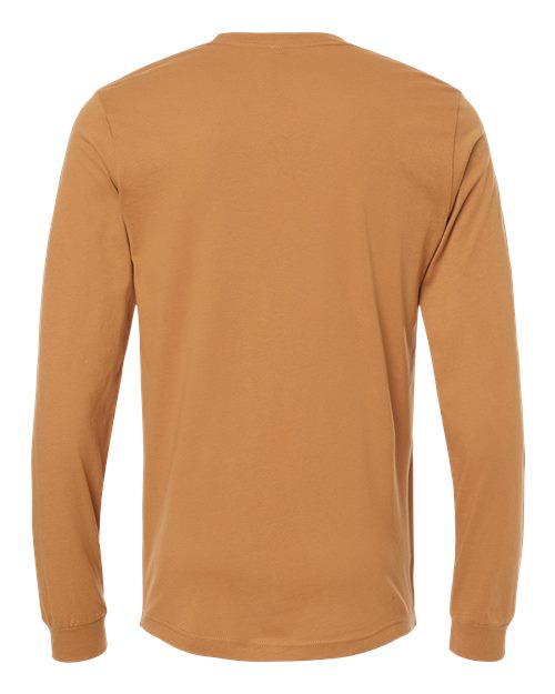 BELLA + CANVAS 3501 - Unisex Jersey Long Sleeve Tee - Toast
