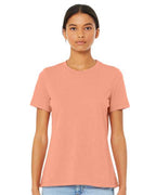 BELLA + CANVAS 6413 - Womens Relaxed Fit Triblend Tee - Sunset Triblend