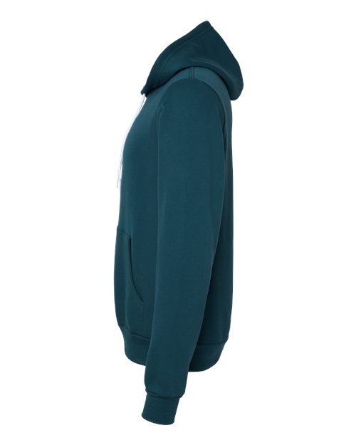 BELLA + CANVAS 3719 - Unisex Sponge Fleece Hoodie Sweatshirt - Atlantic