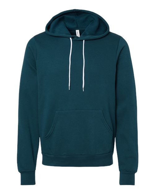 BELLA + CANVAS 3719 - Unisex Sponge Fleece Hoodie Sweatshirt - Atlantic