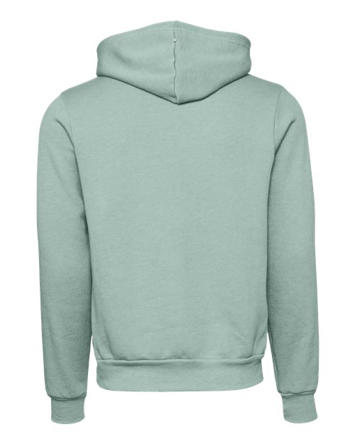 BELLA + CANVAS 3719 - Unisex Sponge Fleece Hoodie Sweatshirt - Dusty Blue