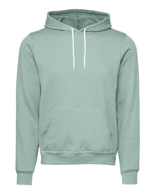 BELLA + CANVAS 3719 - Unisex Sponge Fleece Hoodie Sweatshirt - Dusty Blue