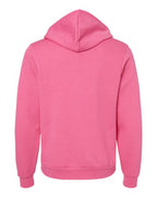 BELLA + CANVAS 3719 - Unisex Sponge Fleece Hoodie Sweatshirt - Heather Charity Pink