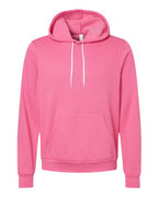 BELLA + CANVAS 3719 - Unisex Sponge Fleece Hoodie Sweatshirt - Heather Charity Pink
