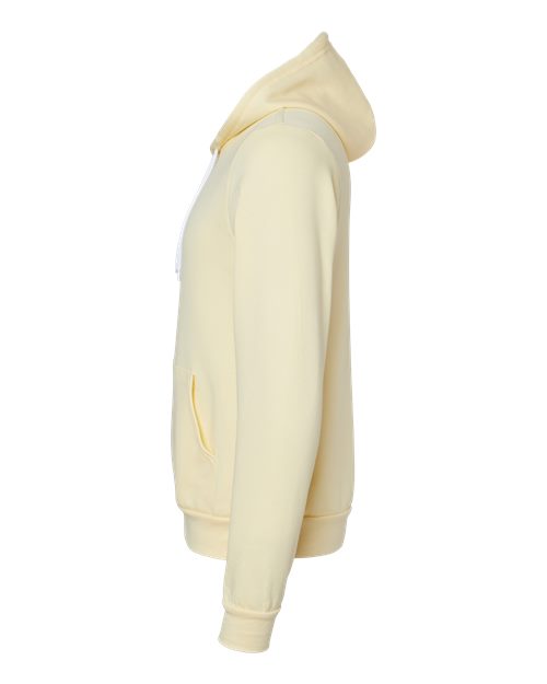 BELLA + CANVAS 3719 - Unisex Sponge Fleece Hoodie Sweatshirt - French Vanilla