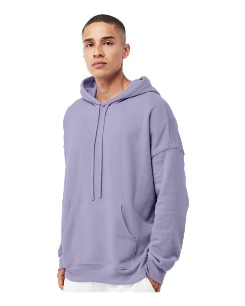 BELLA + CANVAS 3729 - Unisex Sponge Fleece Drop Shoulder Hoodie Sweatshirt - Dark Lavender