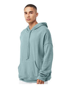 BELLA + CANVAS 3729 - Unisex Sponge Fleece Drop Shoulder Hoodie Sweatshirt - Heather Blue Lagoon