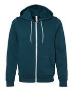 BELLA + CANVAS 3739 - Unisex Sponge Fleece Full-Zip Hoodie Sweatshirt - Atlantic