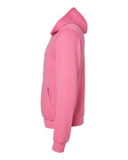 BELLA + CANVAS 3739 - Unisex Sponge Fleece Full-Zip Hoodie Sweatshirt - Heather Charity Pink