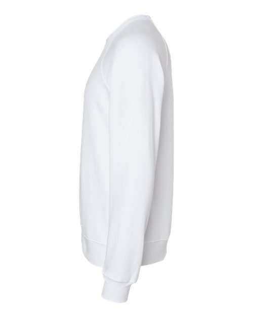 BELLA + CANVAS 3901 - Unisex Sponge Fleece Raglan Crewneck Sweatshirt - White