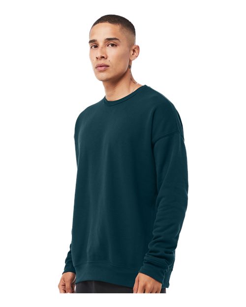 BELLA + CANVAS 3945 - Unisex Sponge Fleece Drop Shoulder Crewneck Sweatshirt - Atlantic