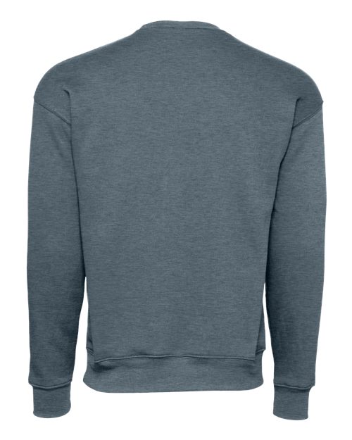BELLA + CANVAS 3945 - Unisex Sponge Fleece Drop Shoulder Crewneck Sweatshirt - Heather Slate
