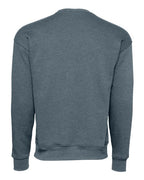 BELLA + CANVAS 3945 - Unisex Sponge Fleece Drop Shoulder Crewneck Sweatshirt - Heather Slate