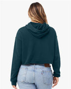 BELLA + CANVAS 7502 - Women's Crop Hoodie Sweatshirt - Atlantic
