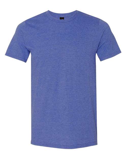 Gildan 980 - Unisex Softstyle Lightweight T-Shirt - Heather Blue