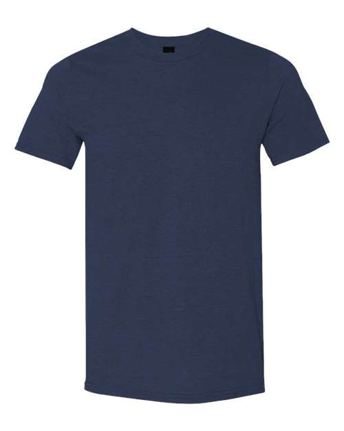 Gildan 980 - Unisex Softstyle Lightweight T-Shirt - Heather Navy
