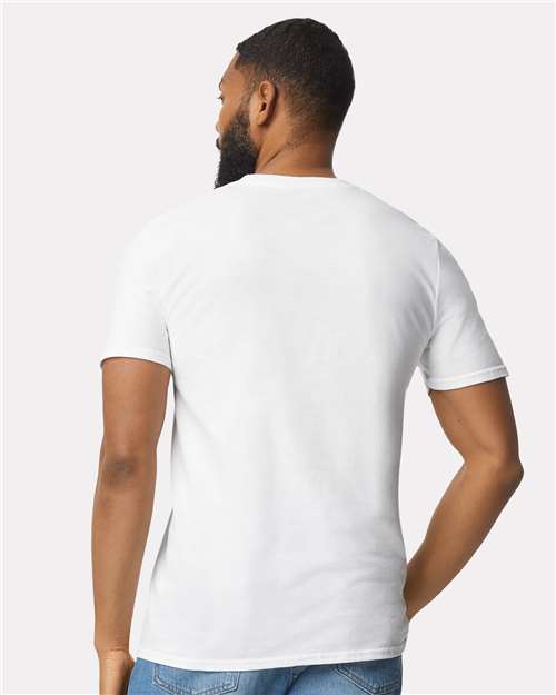 Gildan 980 - Unisex Softstyle Lightweight T-Shirt - White