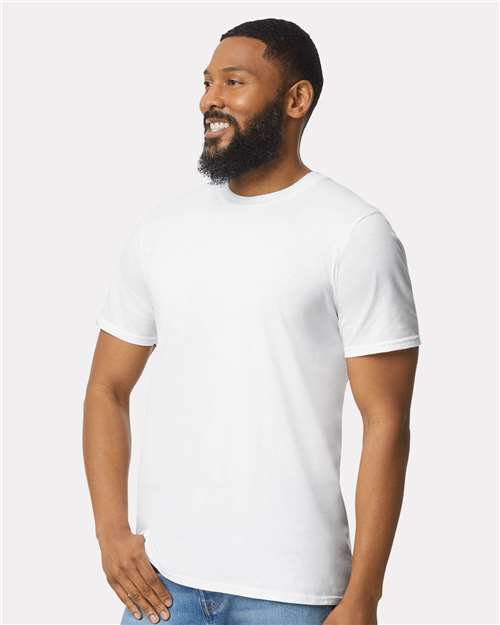 Gildan 980 - Unisex Softstyle Lightweight T-Shirt - White
