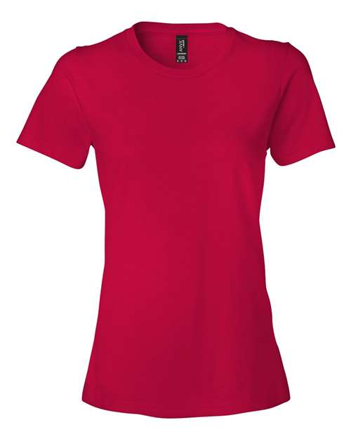 Gildan 880 - Women's Softstyle Lightweight T-Shirt - True Red