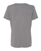 BELLA + CANVAS 6415 - Women's Relaxed Triblend V-Neck Tee - Grey Triblend
