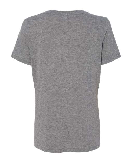 BELLA + CANVAS 6415 - Women's Relaxed Triblend V-Neck Tee - Grey Triblend
