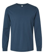 BELLA + CANVAS 3501 - Unisex Jersey Long Sleeve Tee - Vintage Navy
