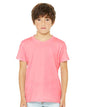 BELLA + CANVAS 3001YCVC - Youth CVC Jersey Tee - Neon Pink